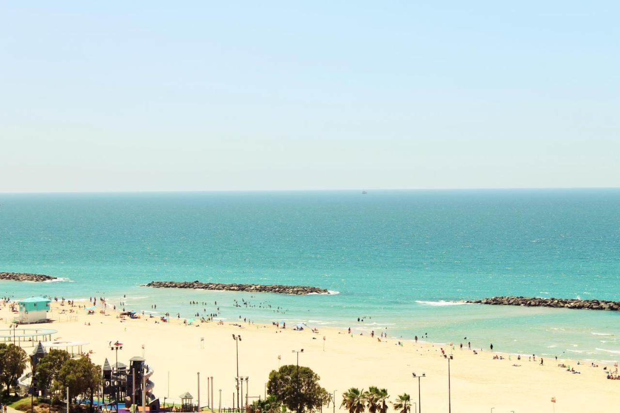 Beach Suite Israel- Best View, Gym, Massage Chair, Low Fee For Off-Site Indoor Pool Spa ביץ סוייט ישראל- נוף ים מאלף, כיסא מסאז, חדר כושר, אפשרות לבריכה מקורה, וספא בתשלום ממש מוזל Ashkelon Bagian luar foto