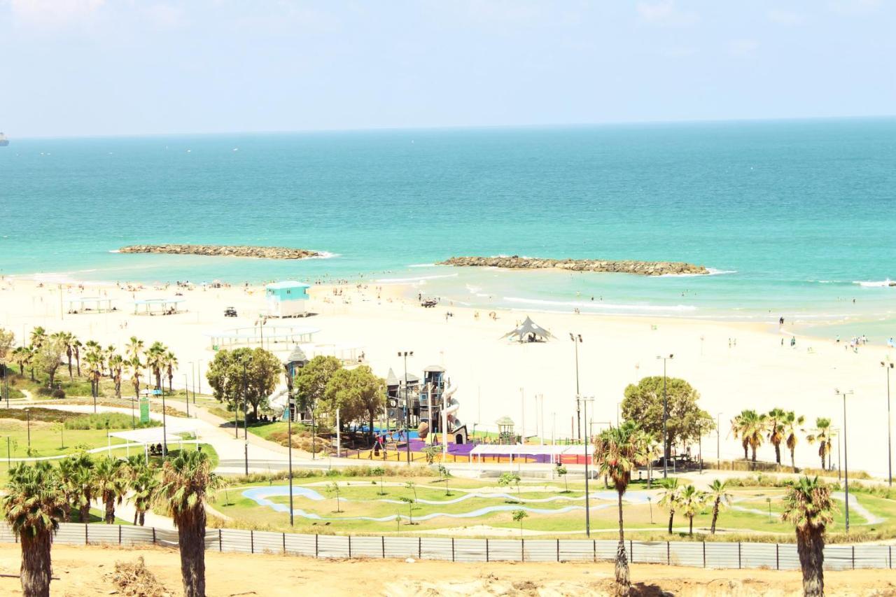 Beach Suite Israel- Best View, Gym, Massage Chair, Low Fee For Off-Site Indoor Pool Spa ביץ סוייט ישראל- נוף ים מאלף, כיסא מסאז, חדר כושר, אפשרות לבריכה מקורה, וספא בתשלום ממש מוזל Ashkelon Bagian luar foto